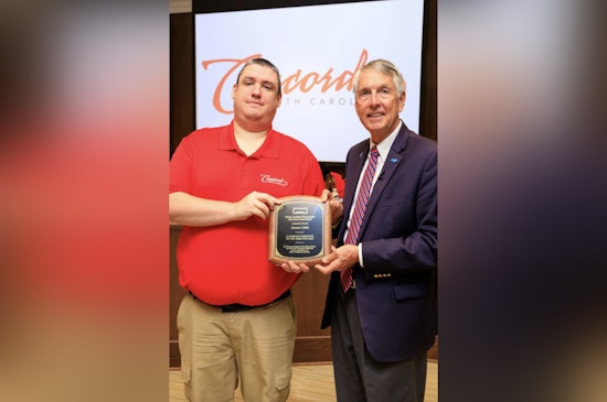 Concord Water Operator James Coble Wins Prestigious NC Surface Operator of the Year Award