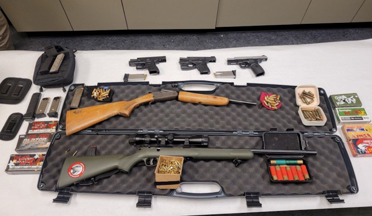 Convicted Felon Arrested in North Seattle Burglary Case, Firearms Seized by Police
