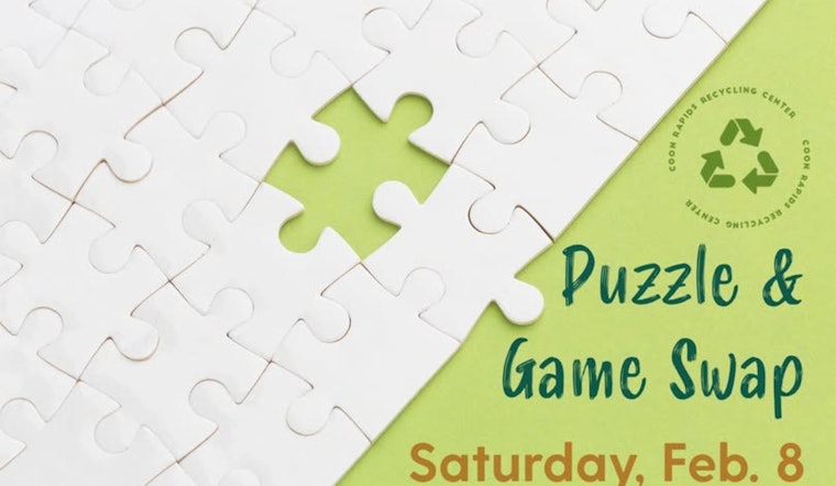 Coon Rapids Hosts Puzzle and Game Swap Event for Community Treasure Hunt and Decluttering