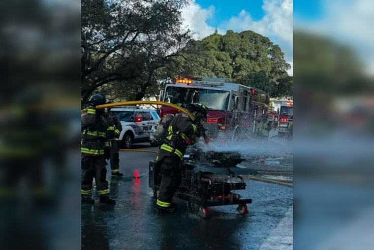 Coral Gables Dealership Evacuated After Car Battery Ignites No Injuries Reported