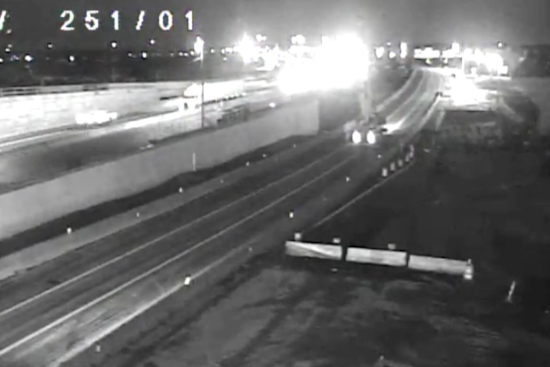 Crane Accident Disrupts I-70 Traffic in Downtown Columbus Amid Construction Project