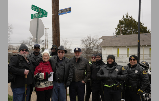 Dallas Honors Fallen Officer Ernest Leonard with Dedicated Street Topper at Historic Intersection
