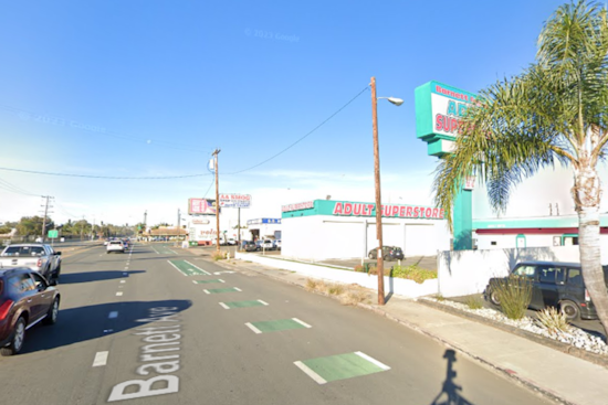 Daylight Robbery at San Diego Adult Superstore, Suspect at Large