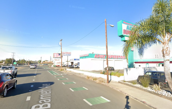 Daylight Robbery at San Diego Adult Superstore, Suspect at Large