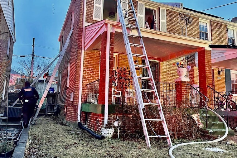 DC Firefighters Swiftly Contain Second-Floor Blaze on Farragut Pl. NE, Two Displaced, No Injuries Reported