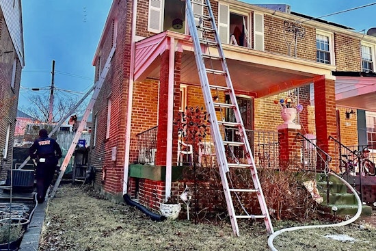 DC Firefighters Swiftly Contain Second-Floor Blaze on Farragut Pl. NE, Two Displaced, No Injuries Reported