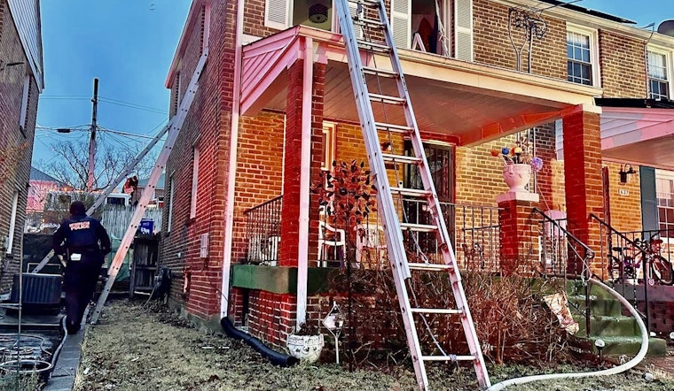 DC Firefighters Swiftly Contain Second-Floor Blaze on Farragut Pl. NE, Two Displaced, No Injuries Reported