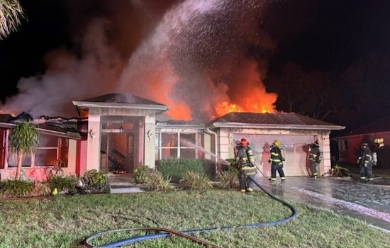 Deadly Late-Night Fire Sweeps Through Home in Citrus County's Sugarmill Woods, Prompting Fire Safety Reminders