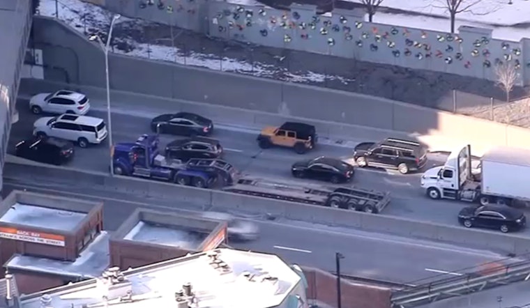 Debris Fall in Boston's Prudential Tunnel Damages Vehicles, No Injuries Reported