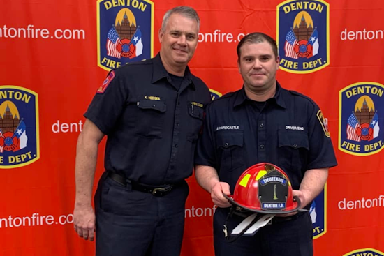 Denton Fire Department Celebrates Leadership Elevation: Four Firefighters Promoted