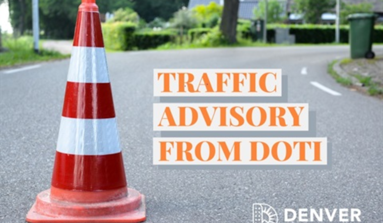 Denver's DOTI Announces Detour on Broadway and Walsh Place Amidst I-25 Improvement Project