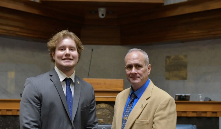 DePauw University's Benjamin Gale Interns with Indiana Senate Majority Caucus in Indianapolis