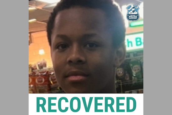 Detroit Police Confirm Safe Recovery of Missing 14-Year-Old Boy