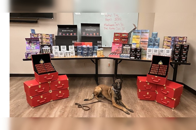 DPS Seizes Over 5,700 THC Vape Cartridges, THC Butter, and Marijuana on I-40