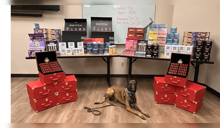 DPS Seizes Over 5,700 THC Vape Cartridges, THC Butter, and Marijuana on I-40