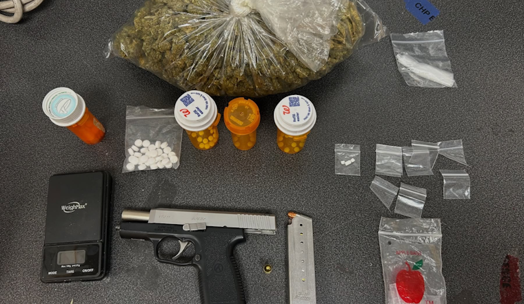Driver Arrested After High-Speed Chase on I-580 Leads to Crash and Discovery of Firearm, Drugs in Oakland