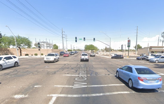 Driver Strikes Bicyclist Then Plunges into Canal in Glendale, Police Investigate