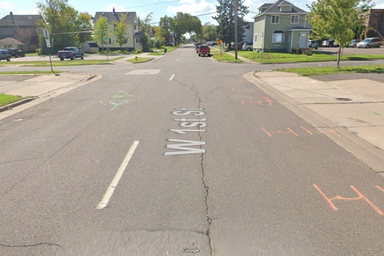 Duluth Fire Dept Battles Intense Duplex Blaze on W. First Street, Investigation Underway