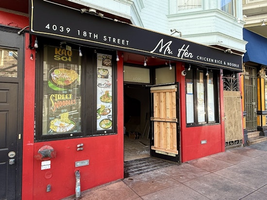 Dumpling Table Sets Up in Former Castro Mr. Hen Noodle House