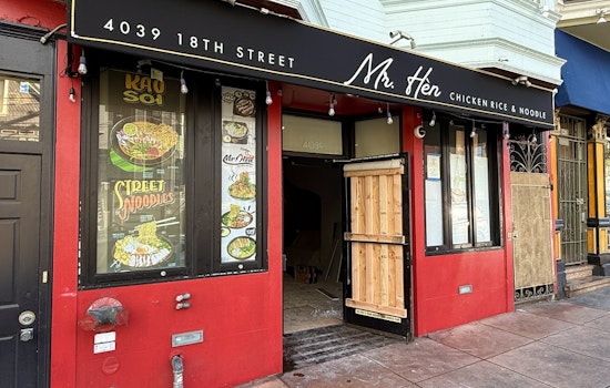 Dumpling Table Sets Up in Former Castro Mr. Hen Noodle House