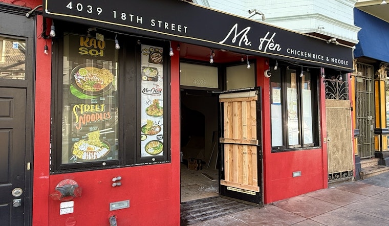 Dumpling Table Sets Up in Former Castro Mr. Hen Noodle House