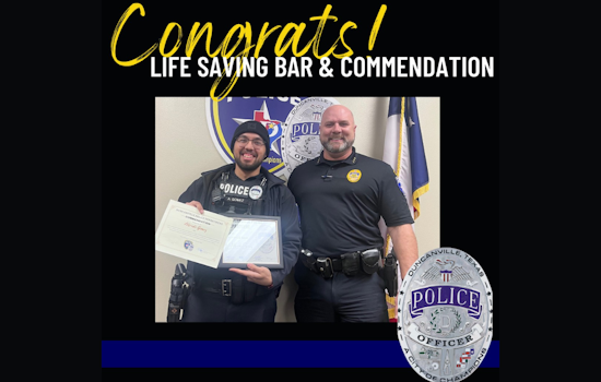 Duncanville Celebrates Officer Gomez for Exceptional Service and Life-Saving Heroics