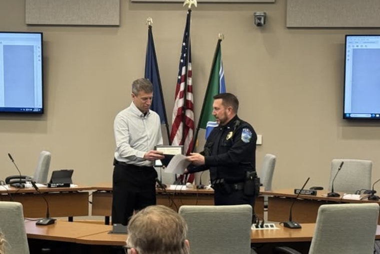 Eagle Lake Fire Department’s Trent Talle Honored with Citizen Life Saving Award in Mankato for Heroic Rescue