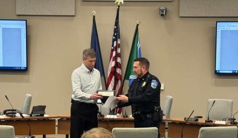 Eagle Lake Fire Department’s Trent Talle Honored with Citizen Life Saving Award in Mankato for Heroic Rescue