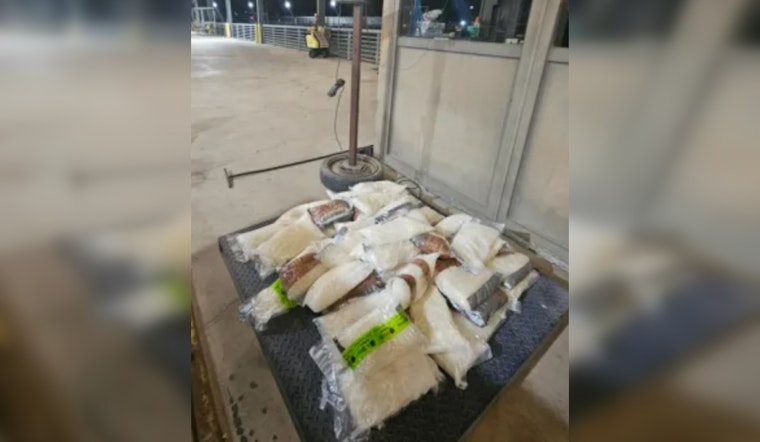 Eagle Pass CBP Officers Seize Over $1.2 Million in Suspected Methamphetamine at Texas Border