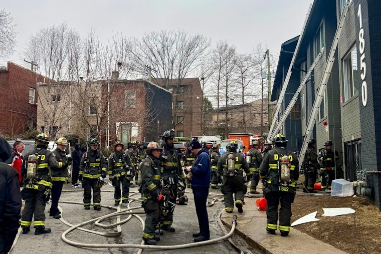 Early Morning Blaze Contained in Northeast DC Apartment, Residents Evaluated for Injuries