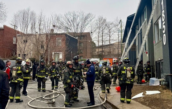 Early Morning Blaze Contained in Northeast DC Apartment, Residents Evaluated for Injuries