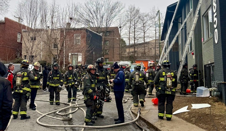 Early Morning Blaze Contained in Northeast DC Apartment, Residents Evaluated for Injuries