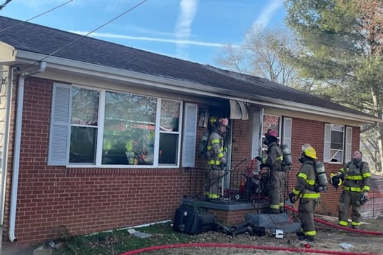 East Knox County Home Engulfed by Early Morning Blaze, Occupants Safe, Pet Rescued
