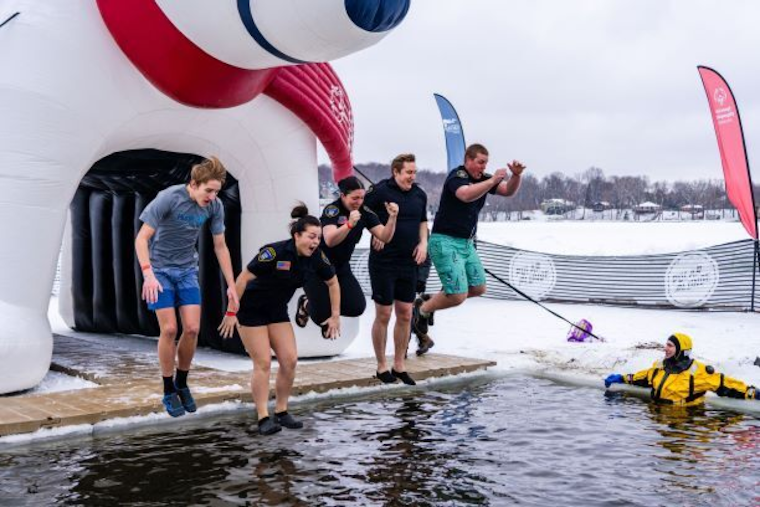 Eden Prairie's Polar Plunge to Support Special Olympics Returns with Chilly Charitable Dive