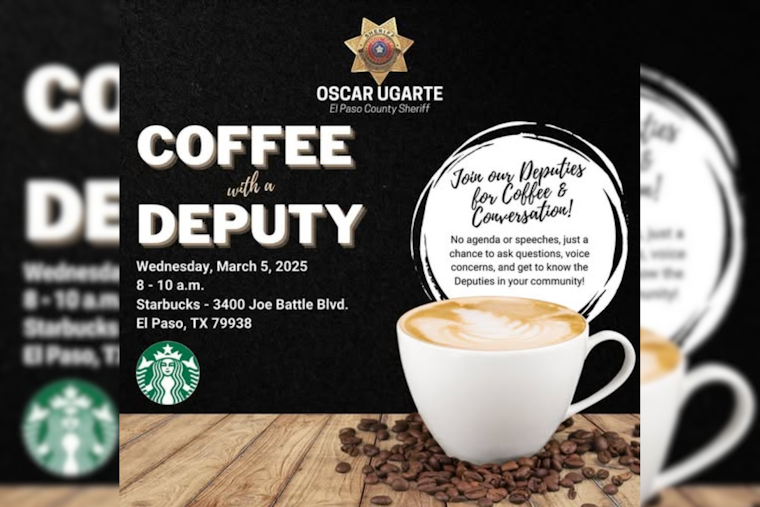El Paso County Sheriff's Office Invites Community to "Coffee with a Deputy" Event in El Paso