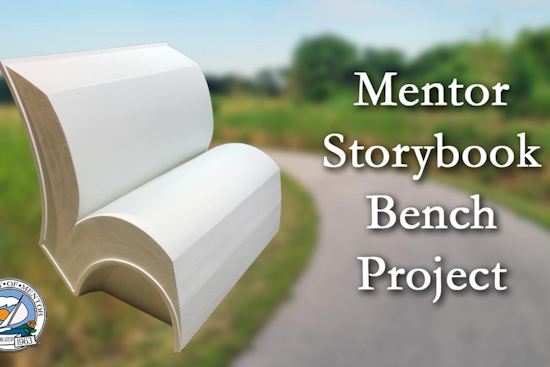 Enchanting Storybook-Themed Benches to Adorn Mentor's Springbrook Gardens Park This Summer