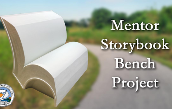 Enchanting Storybook-Themed Benches to Adorn Mentor's Springbrook Gardens Park This Summer