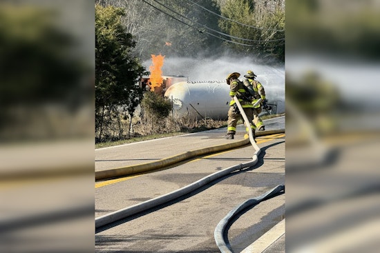 Evacuations and Road Closure on East Emory Road in Knox County Following Propane Tanker Accident