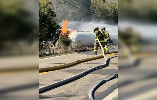 Evacuations and Road Closure on East Emory Road in Knox County Following Propane Tanker Accident