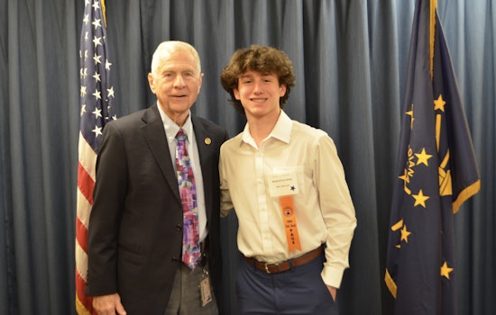 Evansville and Newburgh Students Dive into State Politics Through Indiana's Senate Page Program