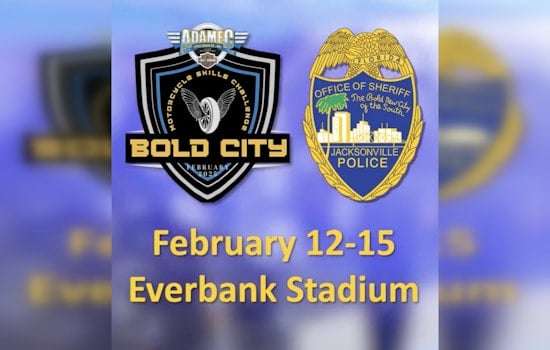 EverBank Stadium to Host Exciting Bold City Motorcycle Skills Challenge with Jacksonville Sheriff's Office Competing for Victory