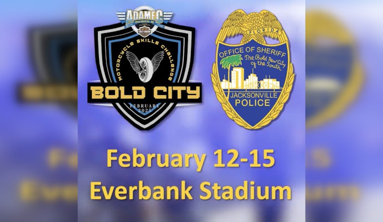 EverBank Stadium to Host Exciting Bold City Motorcycle Skills Challenge with Jacksonville Sheriff's Office Competing for Victory