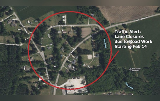 Expect Delays as Lane Closures on Harrel's Loop and Pony Farm Road in Jacksonville Take Place for Road Work