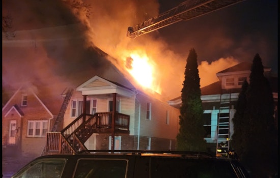 Extra-Alarm Fire Engulfs Portage Park Home; CTA Reroutes Austin Buses Amid Investigation