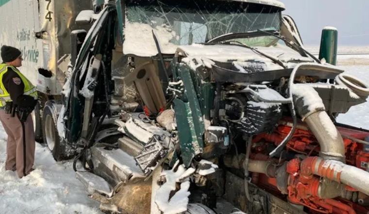 Fatal Collision on I-25 in Huerfano County Involves Semi Truck and Snowplow Near Walsenburg