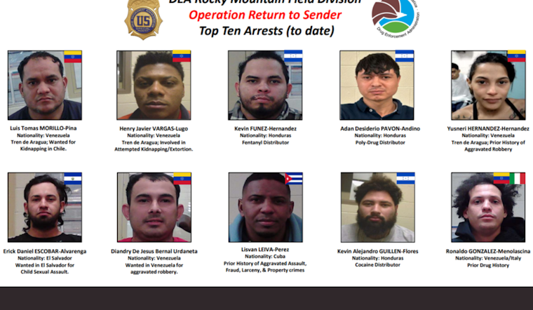 Federal Agents Detain 90 in Colorado, Target Venezuelan Gang TdA Amid Drug and Immigration Crackdown