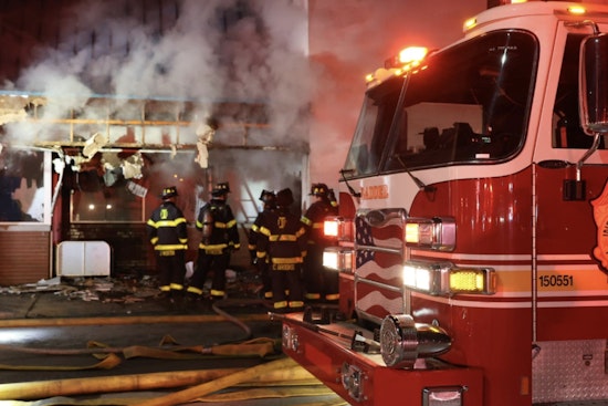 Fire Engulfs Former Marsh Supermarket Site on Indianapolis East Side as Investigation into the Cause Begins