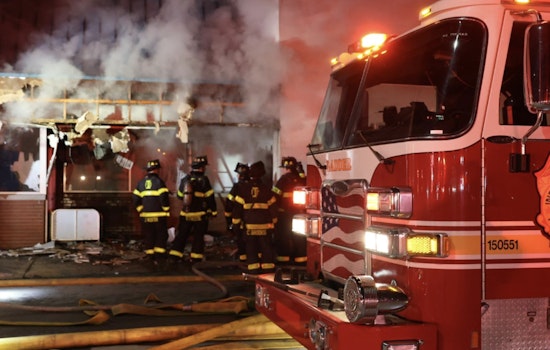Fire Engulfs Former Marsh Supermarket Site on Indianapolis East Side as Investigation into the Cause Begins