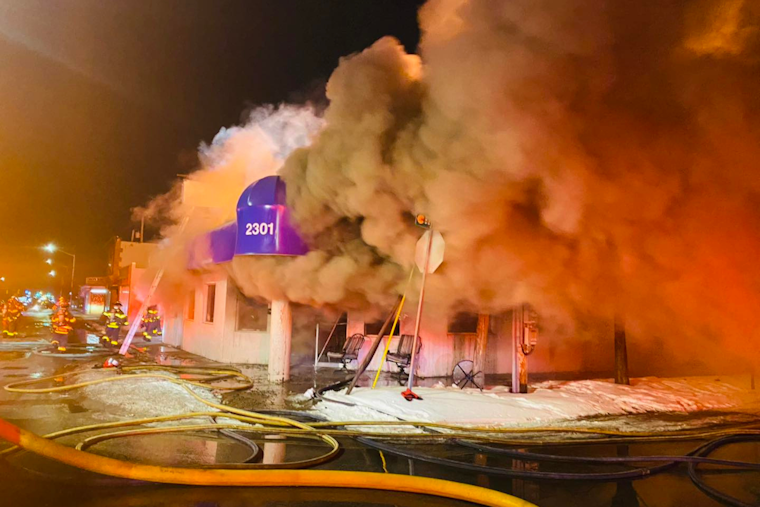Fire Ravages Grand Rapids Salon, Injures Firefighter; Cause Under Investigation