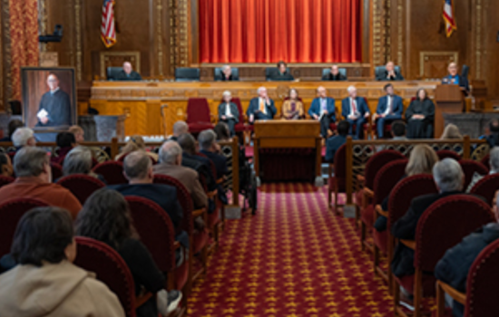Former Ohio Chief Justice Eric S. Brown Celebrated with Portrait Unveiling at Supreme Court Ceremony
